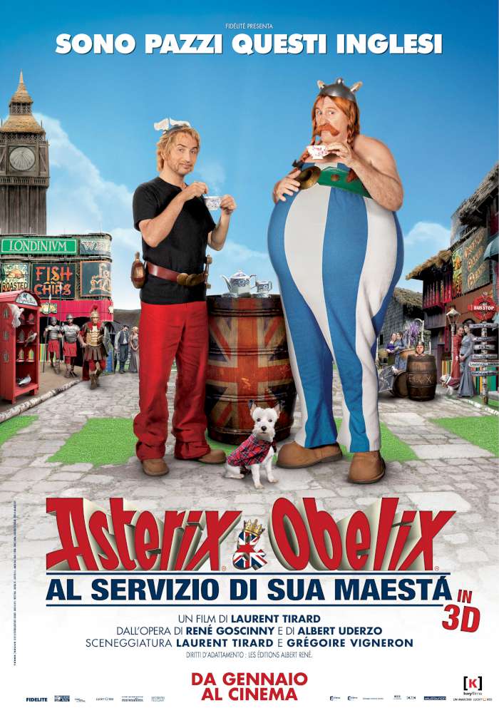 Asterix e Obelix al servizio di sua maestà
