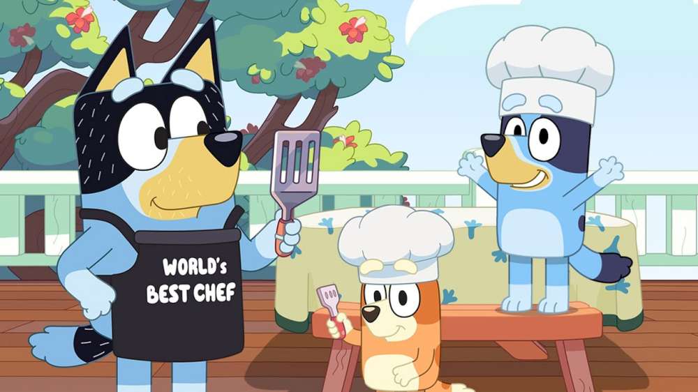 Bluey al cinema: collezione giocare agli chef