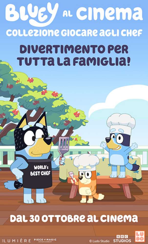 Bluey al cinema: collezione giocare agli chef