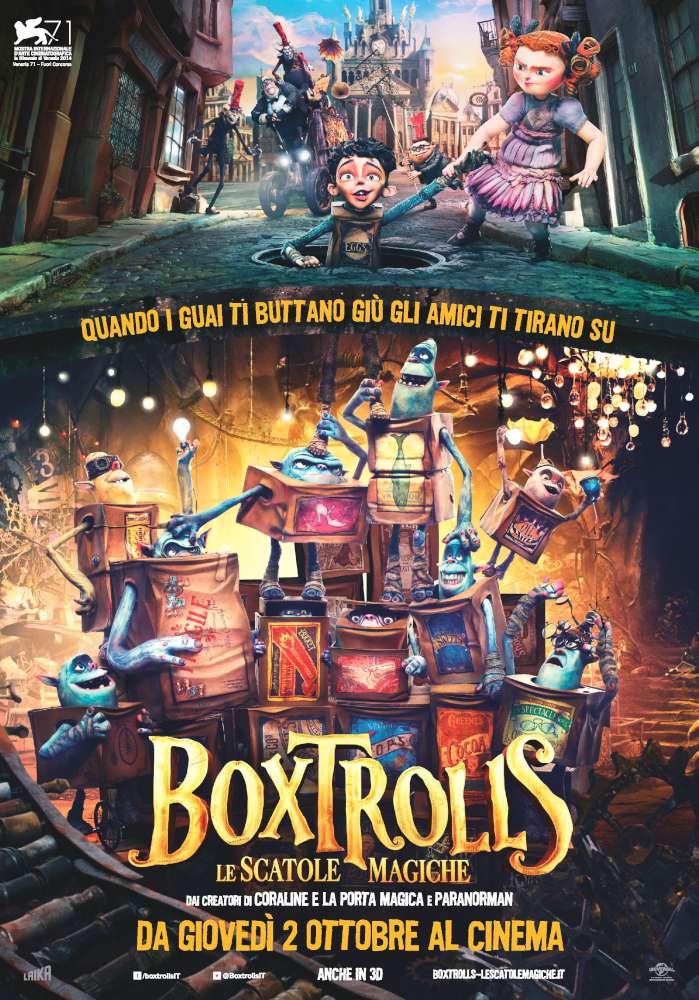 Boxtrolls le scatole magiche