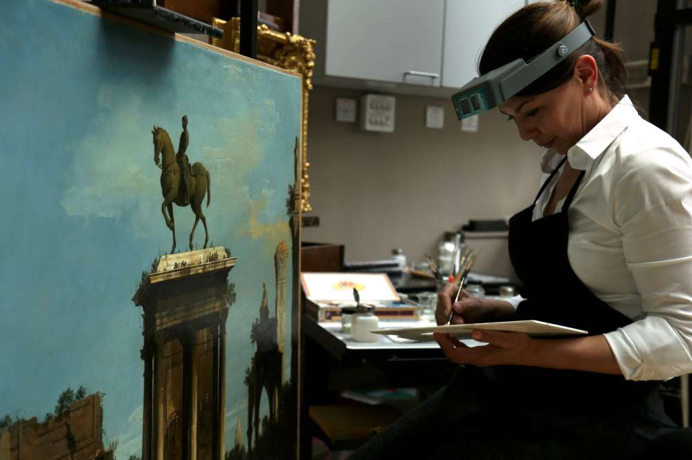 Canaletto a Venezia dalla Queen's Gallery di Buckingham Palace
