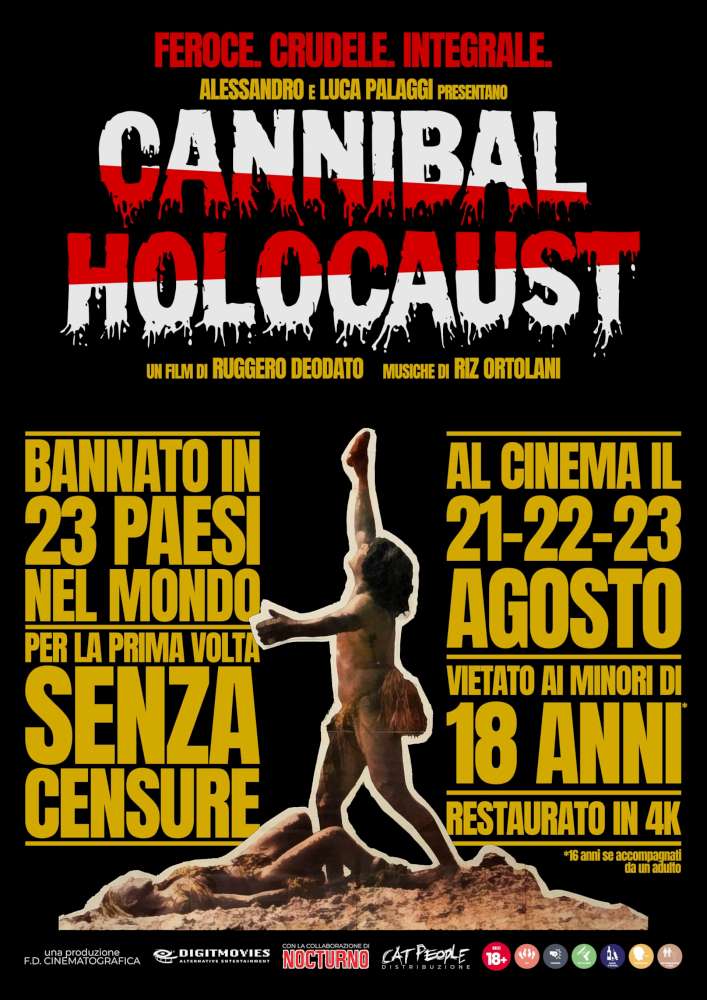 Cannibal Holocaust (versione restaurata in 4K)