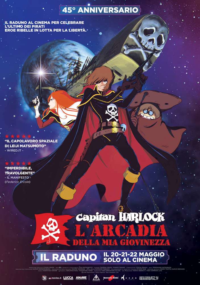 Capitan Harlock. L'arcadia della mia giovinezza (45° anniversario)