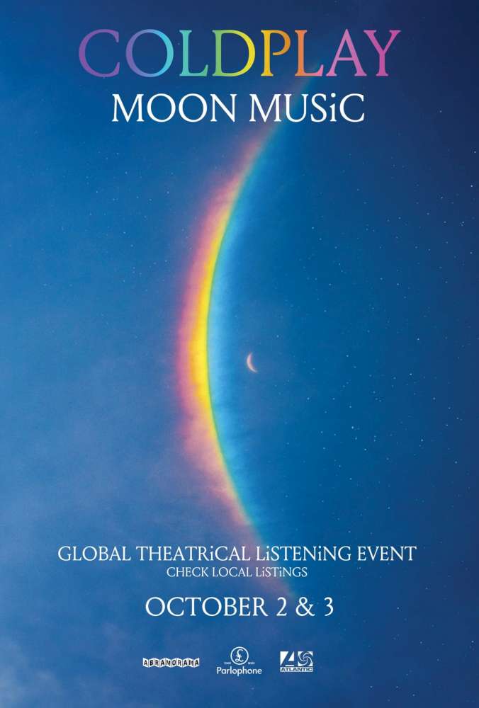 Coldplay Moon Music - Global Theatrical Listening