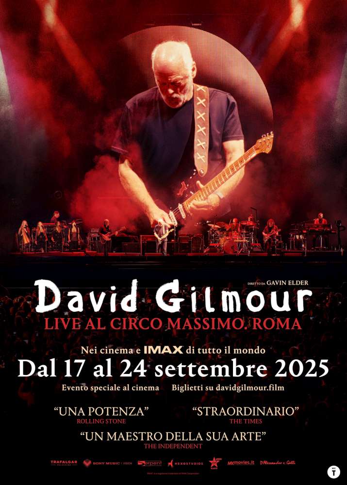 David Gilmour Live al Circo Massimo. Roma