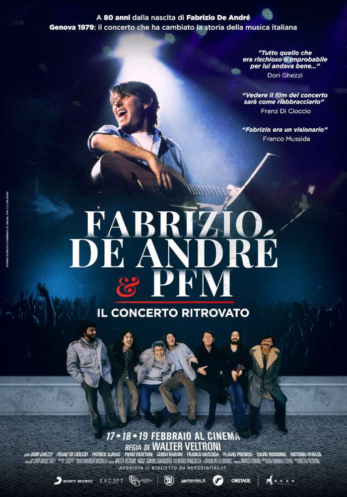 Fabrizio de André e Pfm. Il concerto ritrovato