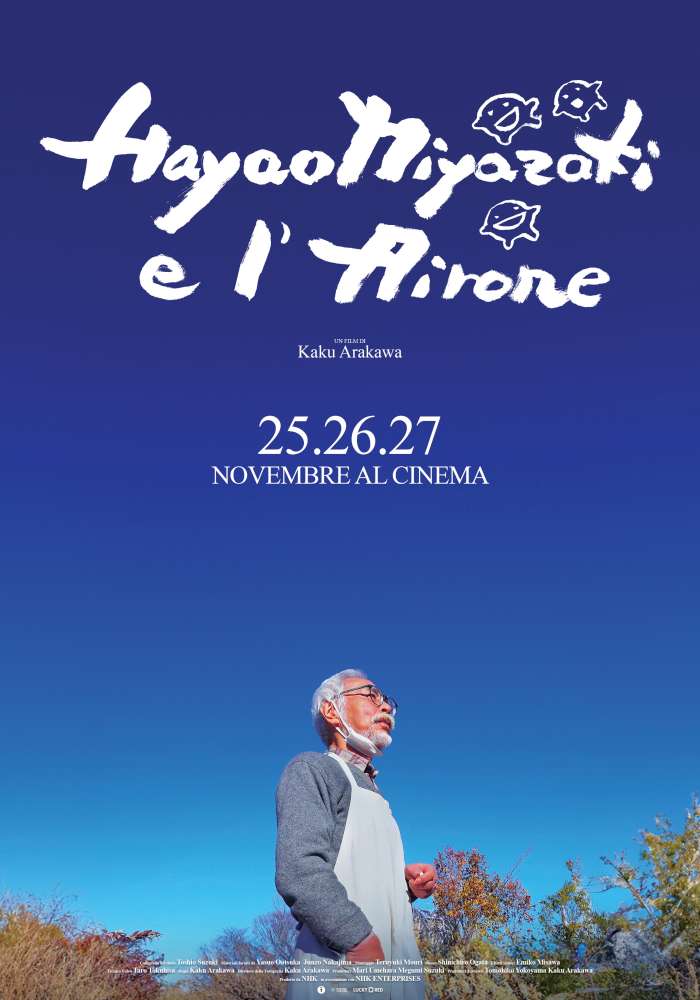 Hayao Miyazaki e l'airone