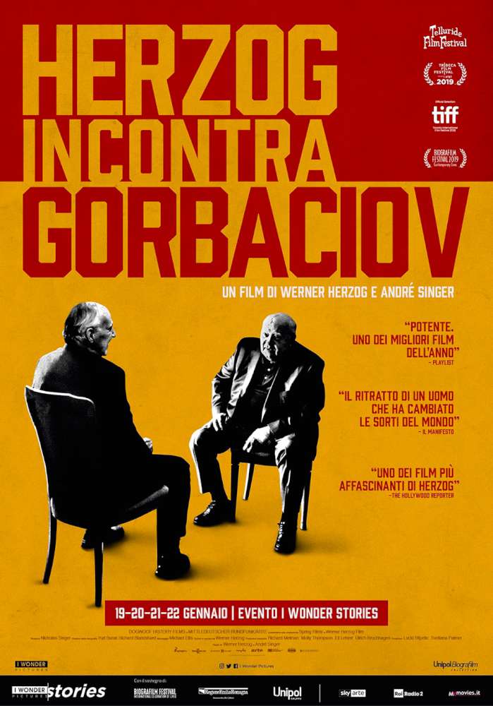 Herzog incontra Gorbaciov Meeting Gorbachev