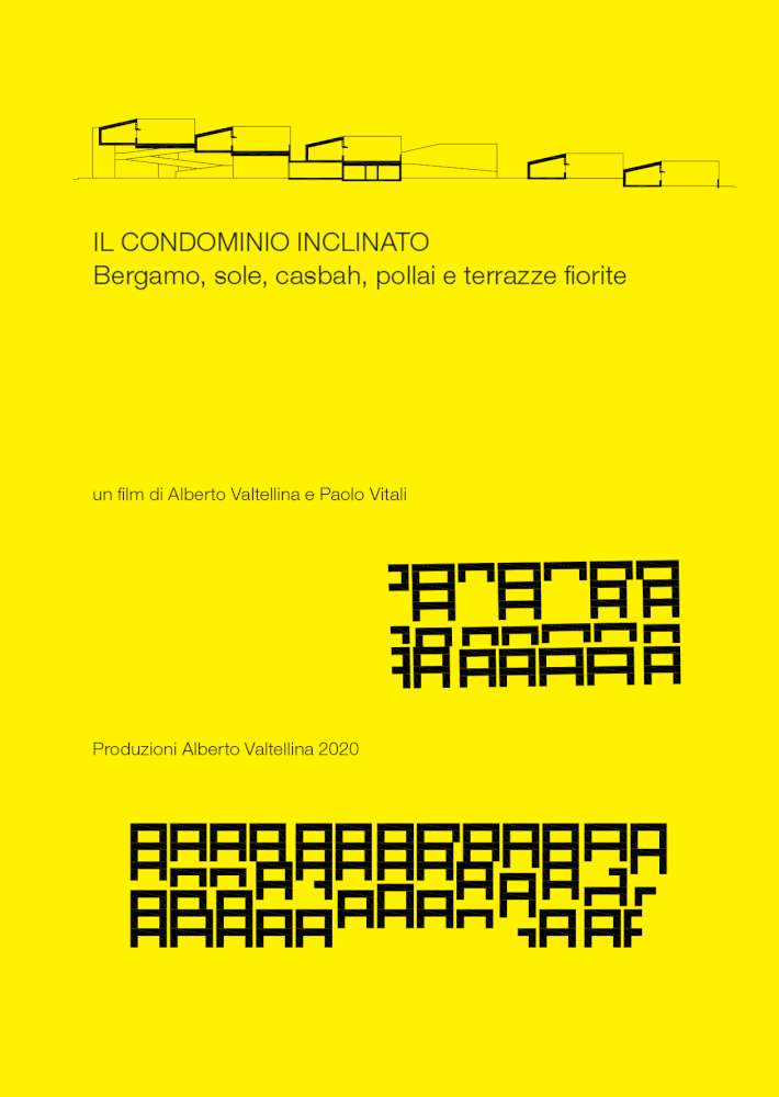 Il condominio inclinato Bergamo, sole, casba, pollai e terrazze fiorite