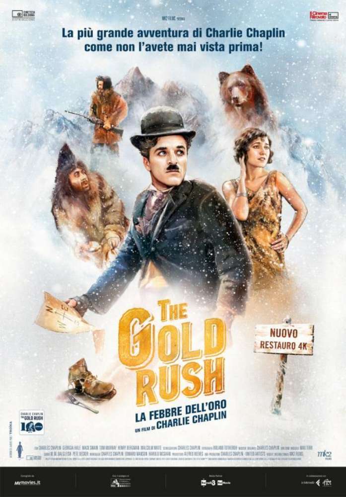 La febbre dell'oro 4k (100° anniversario)