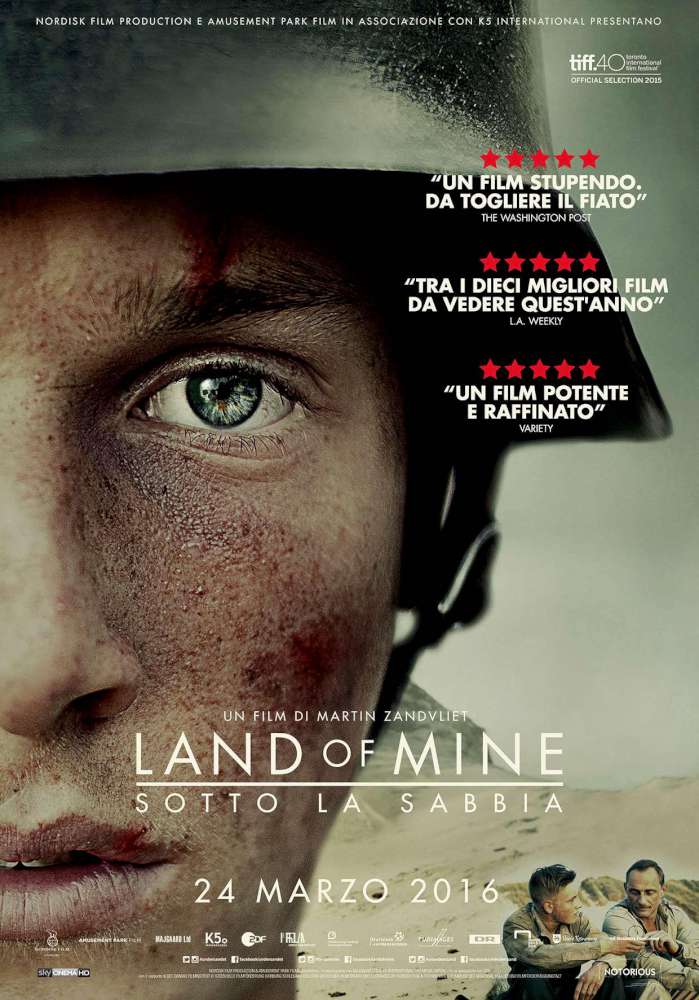 Land of Mine Sotto la sabbia