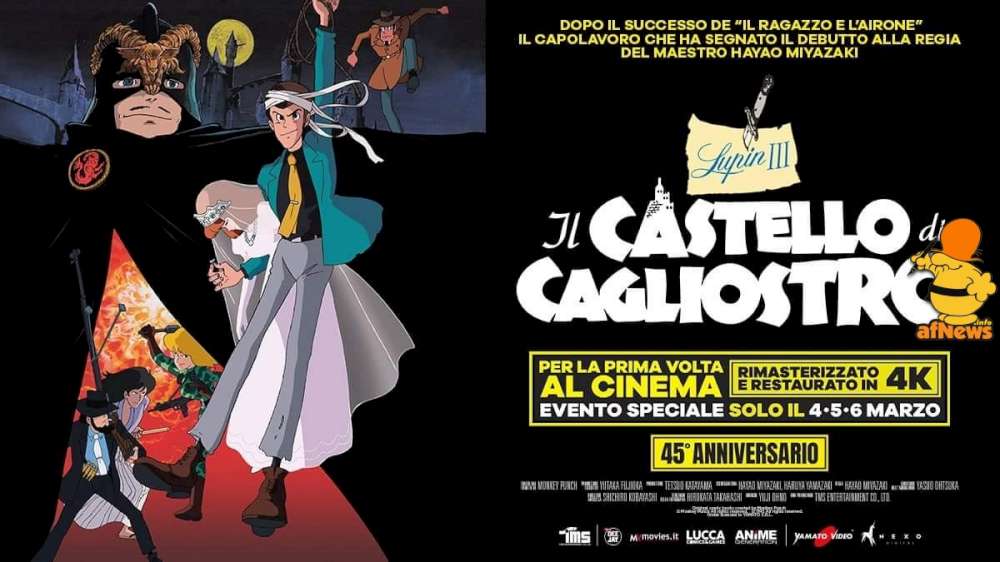 Lupin III - Il castello di Cagliostro (restaurato in 4K)