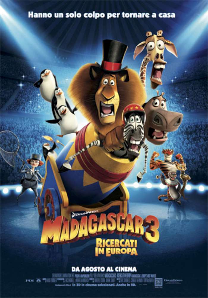 Madagascar 3: ricercati in Europa