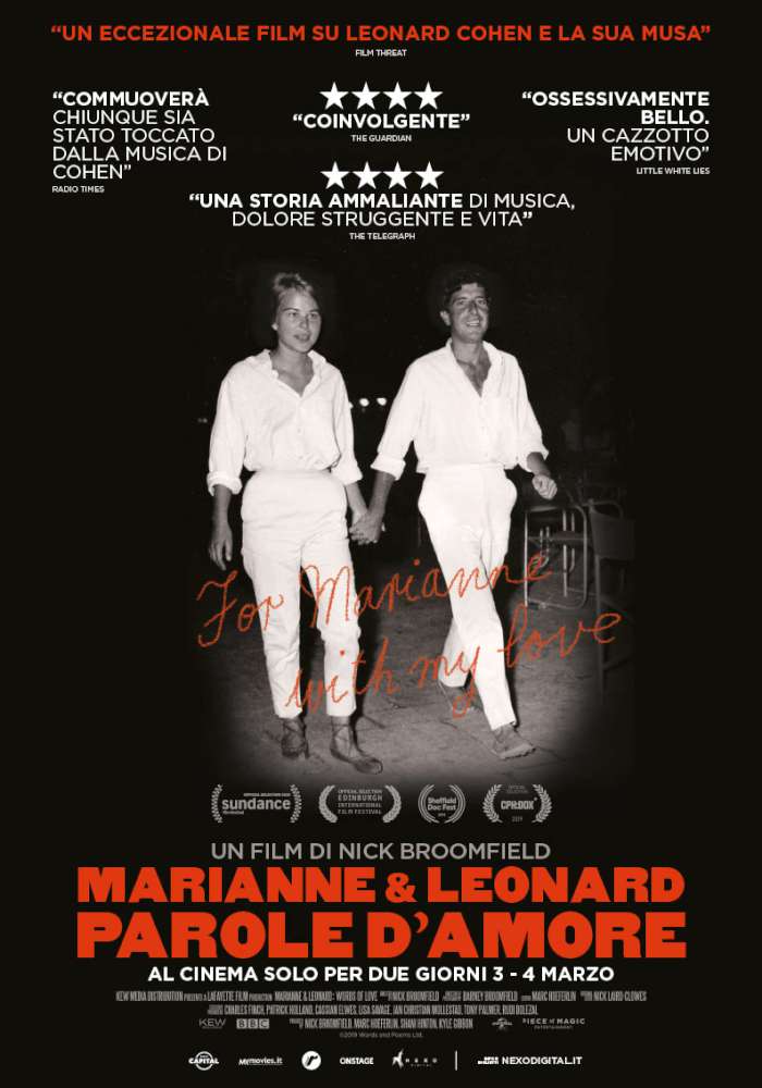 Marianne & Leonard: Parole d'amore