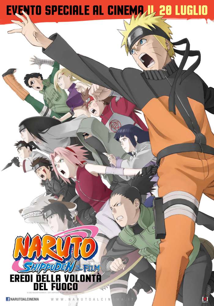 Naruto Shippuden il film: eredi della volontà del fuoco