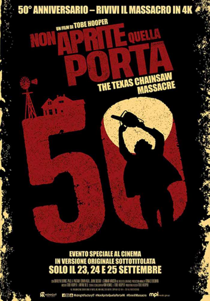 Non aprite quella porta 4K - 50° anniversario