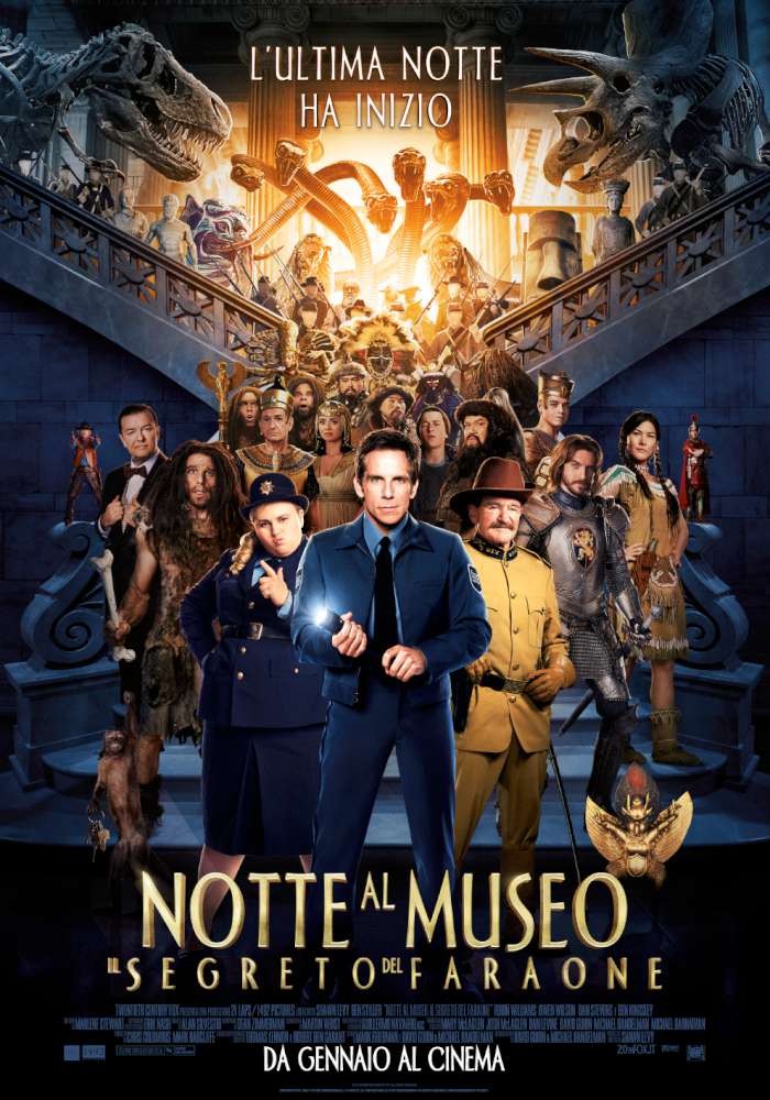 Notte al museo: il segreto del faraone