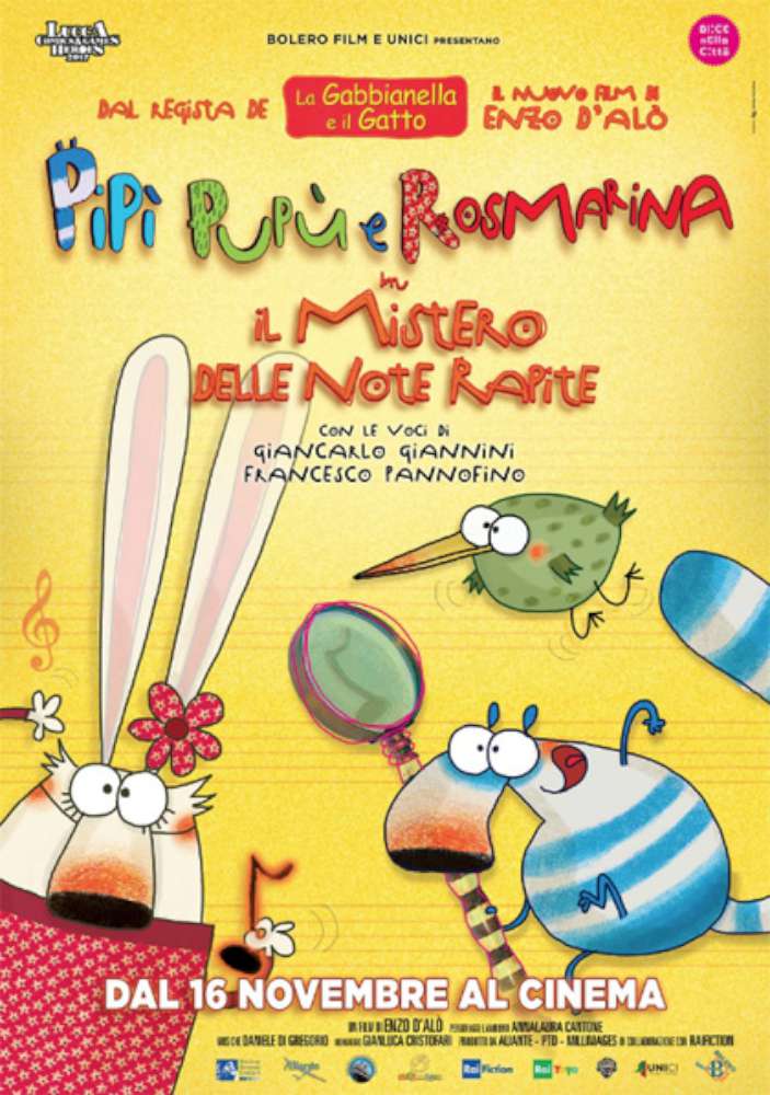 Pipì, Pupù e Rosmarina in Il mistero delle note rapite