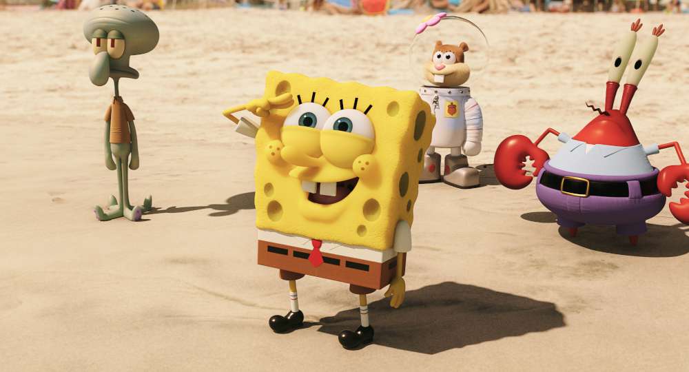 Spongebob fuori dall'acqua