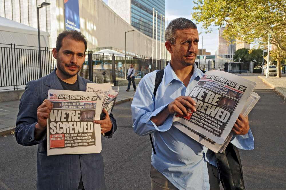The yes men are revolting