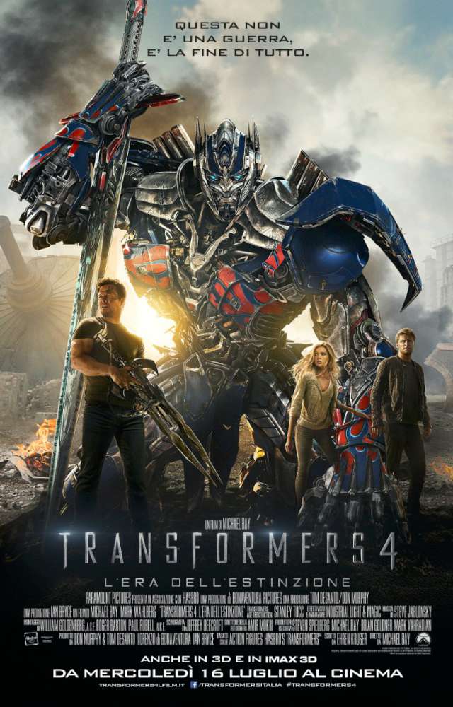 Transformers 4 l'era dell'estinzione