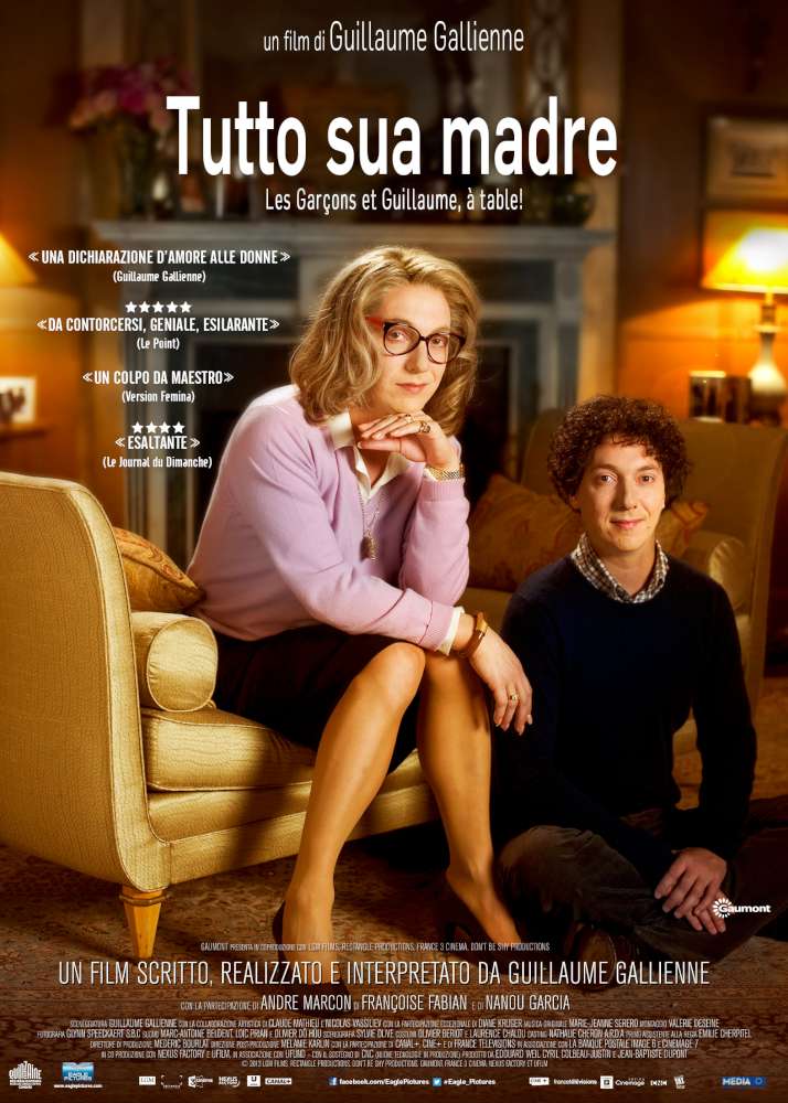 Tutto sua madre - Les garçons et Guillaume, à table!