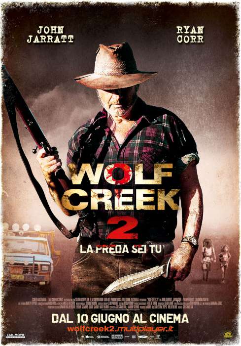 Wolf Creek 2 la preda sei tu